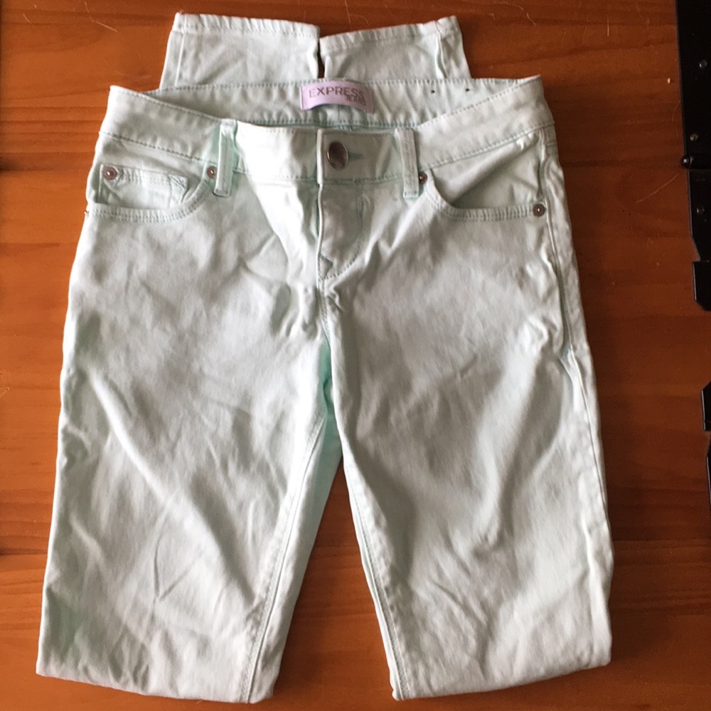 Express Mint Jeans